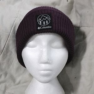 NWT Purple Plum Columbia Spring Grove Unisex Beanie Winter Hat
